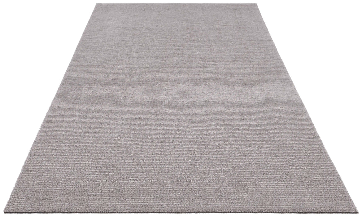 Mint Rugs cloud cloud light grey Grey Living Room Flat Weave Rug.