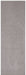 Mint Rugs cloud cloud light grey Grey Living Room Flat Weave Rug.