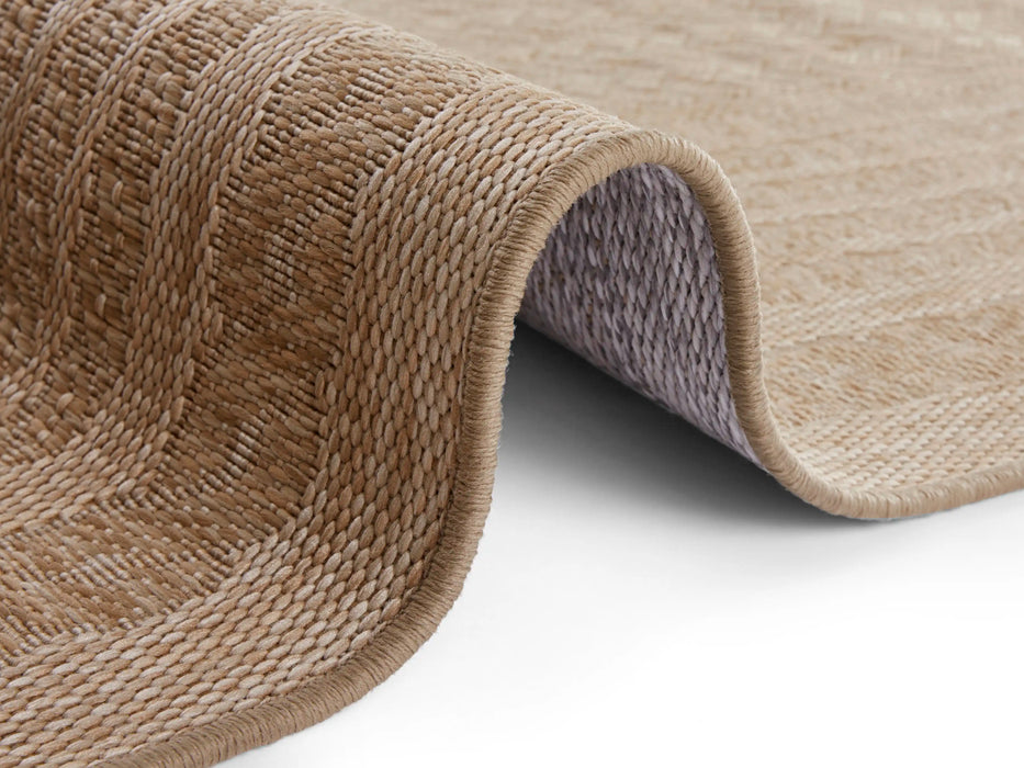 NorthRugs forest limonero beige brown Brown, Beige Living Room  Rug.