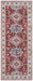 Nouristan asmar gratia ruby Multicoloured, Red Living Room Moroccan Rug.