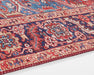 Nouristan asmar amata red Red Living Room Moroccan Rug.