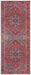 Nouristan asmar amata red Red Living Room Moroccan Rug.