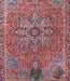 Nouristan asmar amata red Red Living Room Moroccan Rug.
