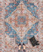 Nouristan asmar sylla jeans blue Multicoloured Living Room Moroccan Rug.