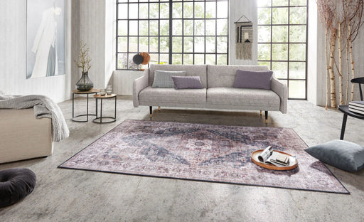 Nouristan asmar sylla putty grey Grey Living Room Moroccan Rug.