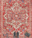 Nouristan asmar leta red Red Living Room Moroccan Rug.