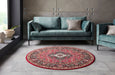 Nouristan mirkan isfahan red Multicoloured, Red Living Room Moroccan Rug.