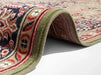 Nouristan mirkan isfahan green Green Living Room Moroccan Rug.