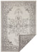 NorthRugs twin supreme borbon grey cream Grey Living Room Striped Rug.