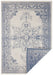 NorthRugs twin supreme borbon blue cream Blue Living Room Striped Rug.