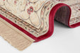 Nouristan naveh antik medallion red Red Living Room Moroccan Rug.