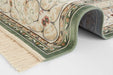 Nouristan naveh antik medallion green Green Living Room Moroccan Rug.
