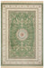 Nouristan naveh antik medallion green Green Living Room Moroccan Rug.