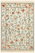 Nouristan naveh flowers cream Multicoloured, Cream Living Room Moroccan Rug.