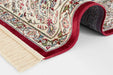 Nouristan naveh antik nain red green Multicoloured, Red Living Room Moroccan Rug.