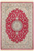 Nouristan naveh antik nain red green Multicoloured, Red Living Room Moroccan Rug.