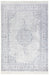 Nouristan naveh medallion pastel blue Blue, Grey Living Room Moroccan Rug.
