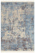 Nouristan sarobi robina blue cream Blue, Cream Living Room Moroccan Rug.