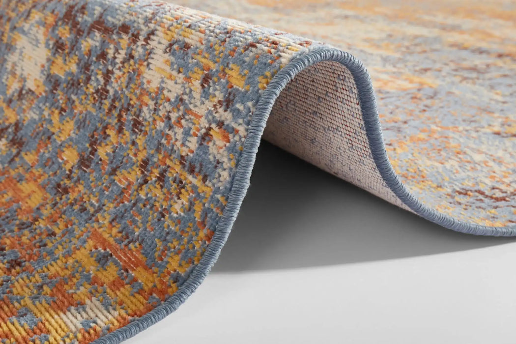  sarobi robina gold blue    Rug.