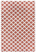 NorthRugs twin nizza cayenne Ivory, Orange, Red Living Room  Rug.