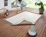 NorthRugs twin panama linen Brown, Ivory Living Room  Rug.