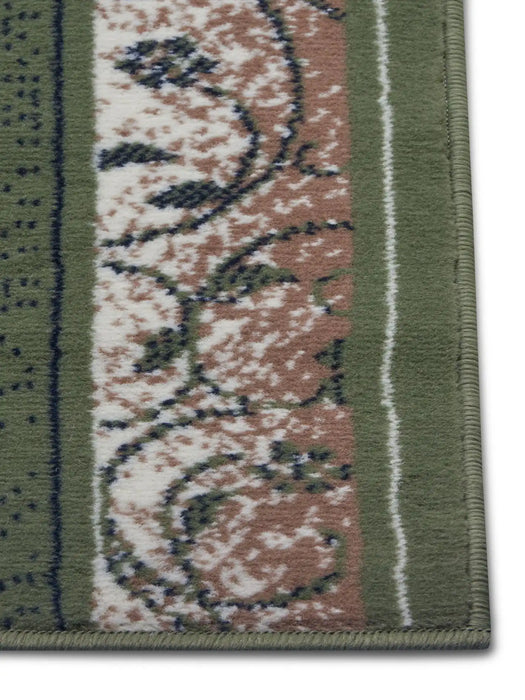 Hanse Home basic plant green Green Living Room Geometric Rug.
