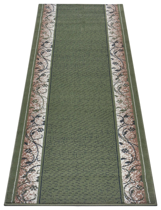 Hanse Home basic plant green Green Living Room Geometric Rug.