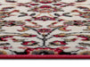 Hanse Home basic vintage cream red Red, Cream Living Room Geometric Rug.