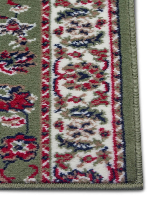 Hanse Home basic vintage green Green Living Room Geometric Rug.