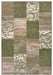Hanse Home gloria bloques green cream Green Living Room  Rug.