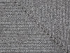 NorthRugs braided trenzado light grey Grey Living Room  Rug.