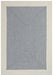 NorthRugs braided trenzado grey cream Grey, Cream Living Room  Rug.