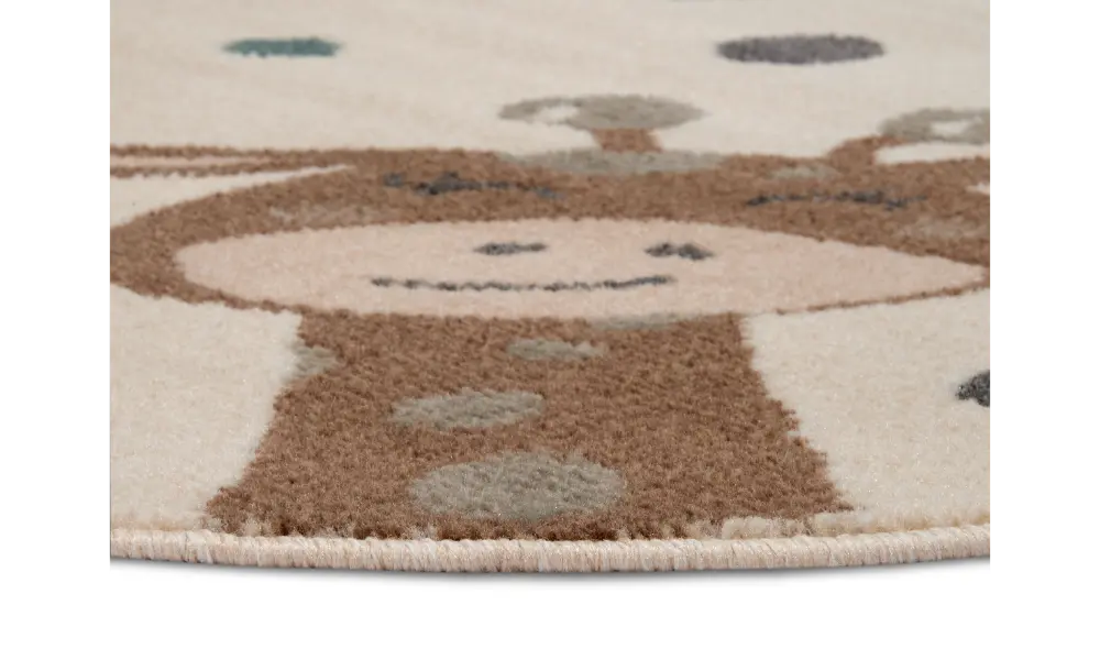 Adventures 105968 Cream Brown Blue