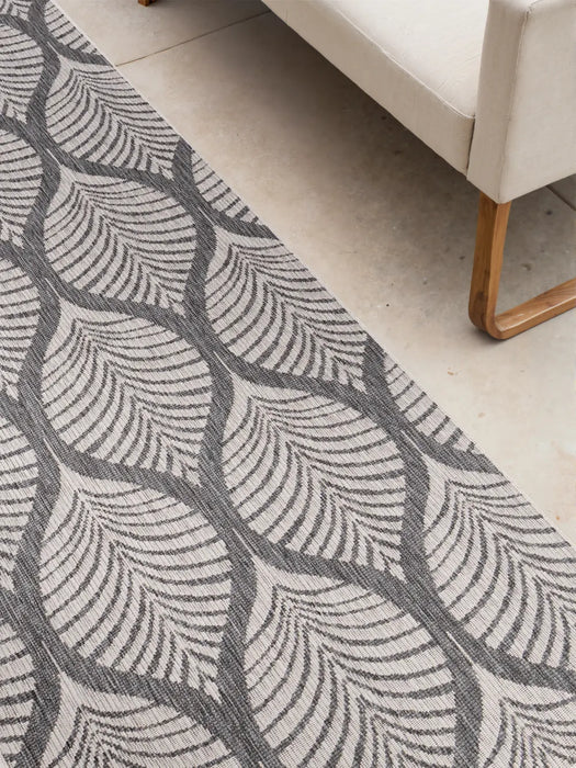 Duet 106246 White Grey Indoor / Outdoor Reversible