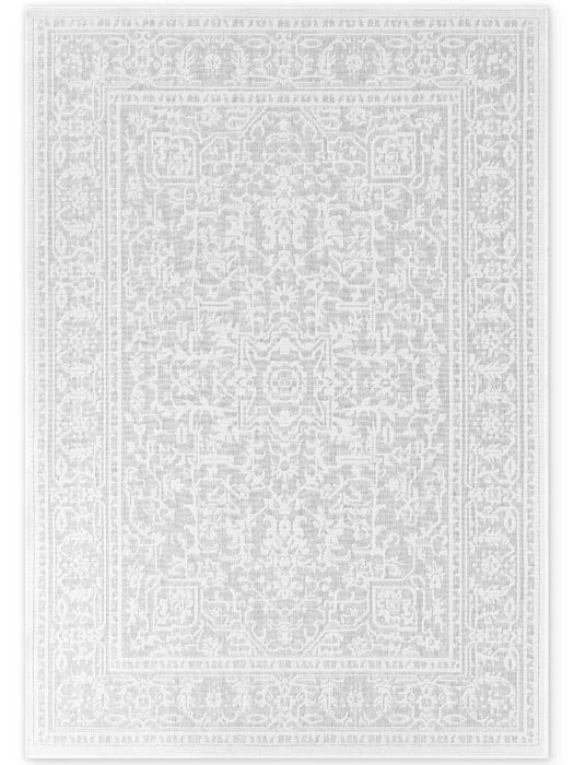 Duet 106249 White Grey Indoor / Outdoor Reversible