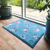 Patterned Hug Rug Swimming Ducks