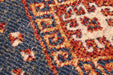 URCO orient urco 2520 navy Blue, Multicoloured, Red, Navy Living Room Moroccan Rug.