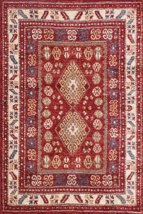 URCO orient urco 2520 red Red Living Room Moroccan Rug.