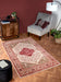 URCO orient urco 2529 cream red Multicoloured, Red, Cream Living Room Moroccan Rug.