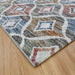 Mastercraft galleria 63478 7626 Multicoloured Living Room Moroccan Rug.