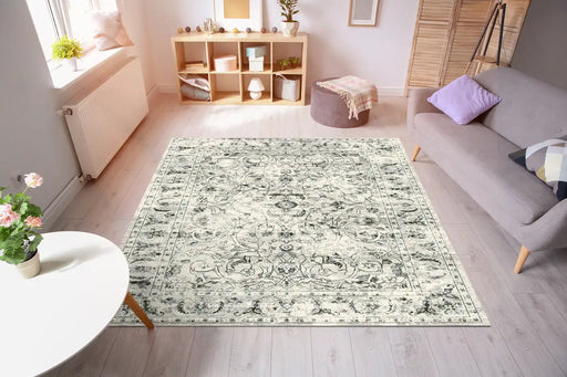 Mastercraft da vinci 057 0201 6696 Ivory, Cream Living Room  Rug.