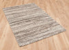 Mastercraft mehari 023 0094 6828 Brown, Beige, Multicoloured Living Room Shaggy Rug.