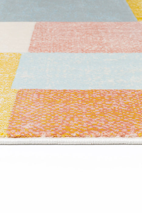Mastercraft city 46115 ak991 Multicoloured Living Room Floral Rug.