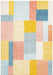 Mastercraft city 46115 ak991 Multicoloured Living Room Floral Rug.