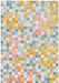 Mastercraft city 46116 ak991 Multicoloured Living Room Floral Rug.