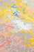 Mastercraft city 466150 ak990 Yellow, Multicoloured Living Room Floral Rug.