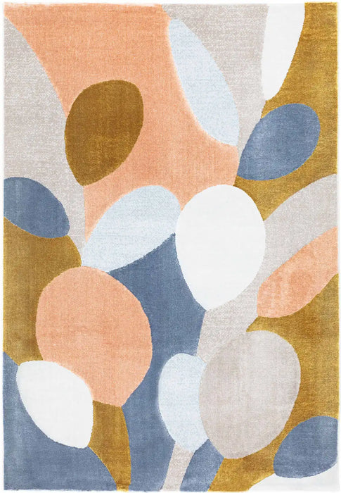 Mastercraft moda mastercraft 471 25 gc990 Grey, Yellow, Multicoloured Living Room  Rug.