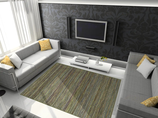Mastercraft brighton 098 0122 4000 99 Green Living Room Flat Weave Rug.