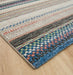 Mastercraft woodstock 032 0932 6354 Blue, Multicoloured Living Room  Rug.