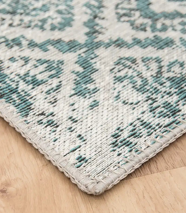 Mastercraft amalfi 0010 5002 aqua Green Living Room  Rug.